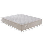 Colchão Multi Support Queen Ecoflex 158x198x32cm Miracoil Bouclê Bege