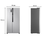 Refrigerador LG 519L Side By Side Inverter Inox 220V