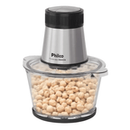 Processador de Alimentos Philco PMN03A 350W Jarra em Vidro Preto 220V