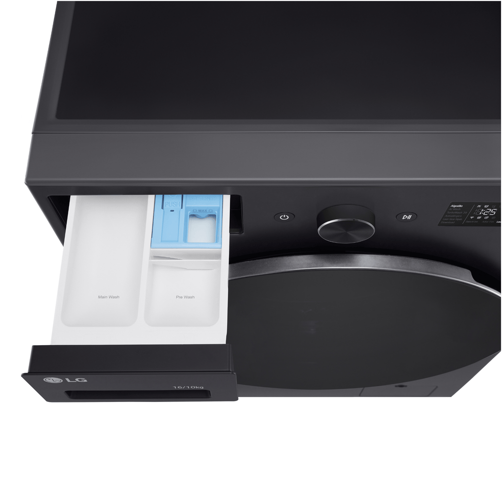 Lava e Seca Smart LG 16KG AI DD Black Inox 220V