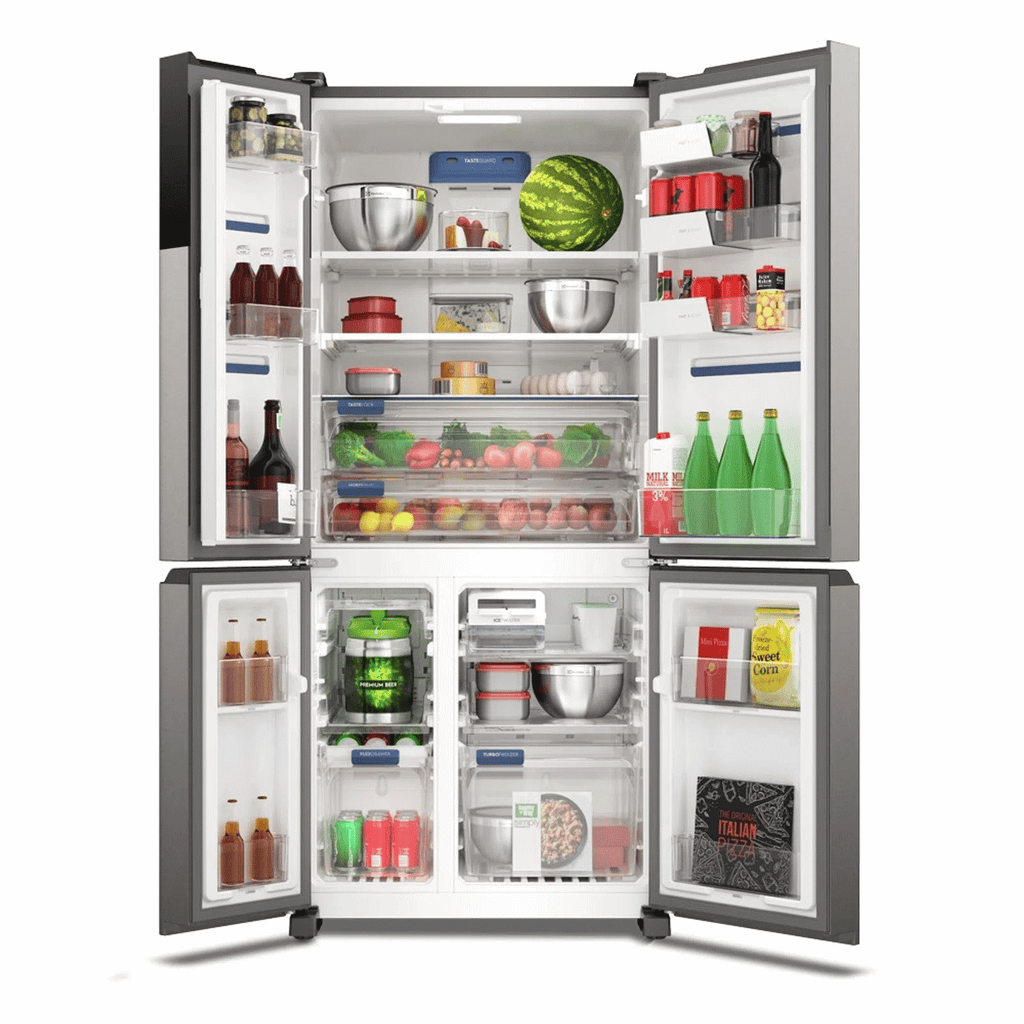 Refrigerador Electrolux 581L IQ8S Multidoor Inverter Experience com Flexispace Inox Look 220V