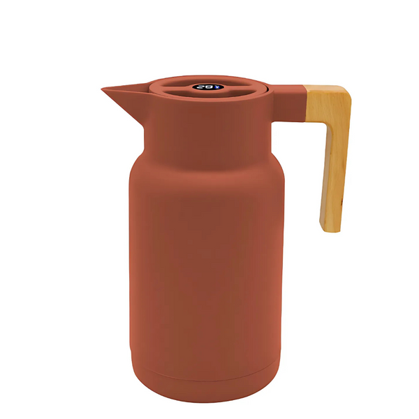 Garrafa Térmica Full-Fit Coffeeshop 1L Marrom