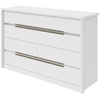 Cômoda Urban Lopas 8 Gavetas 152cm Branco