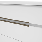 Cômoda Urban Lopas 8 Gavetas 152cm Branco