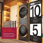Lavadora e Secadora 14kg Brastemp B=Tower B=Smart Titanium 220V