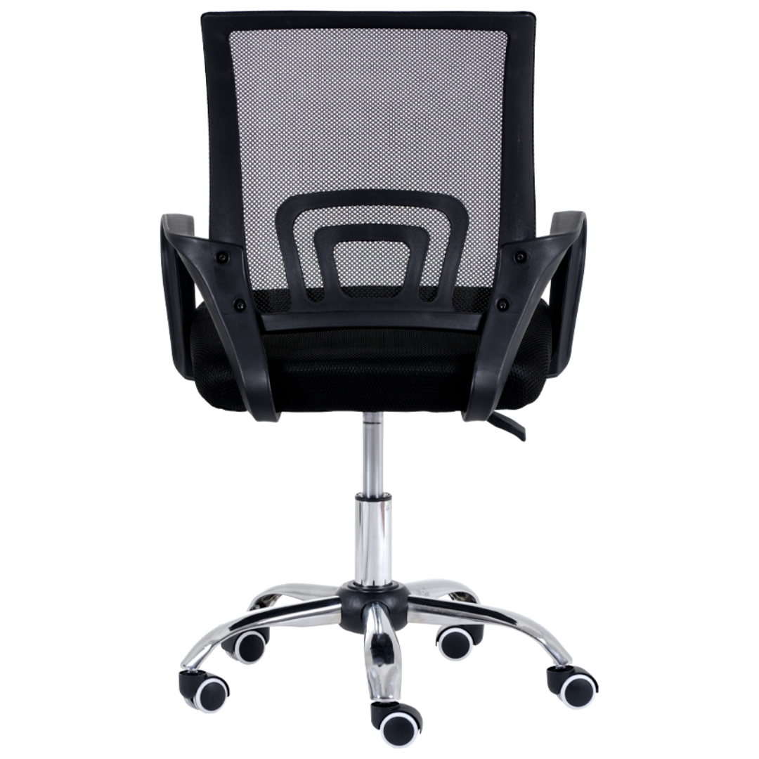 Cadeira Giratória AJ Basic Mesh Diretor Preto