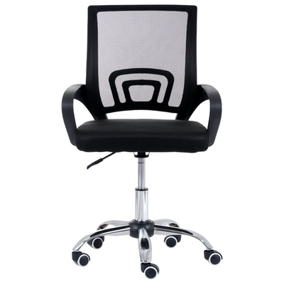 Cadeira Giratória AJ Basic Mesh Diretor Preto