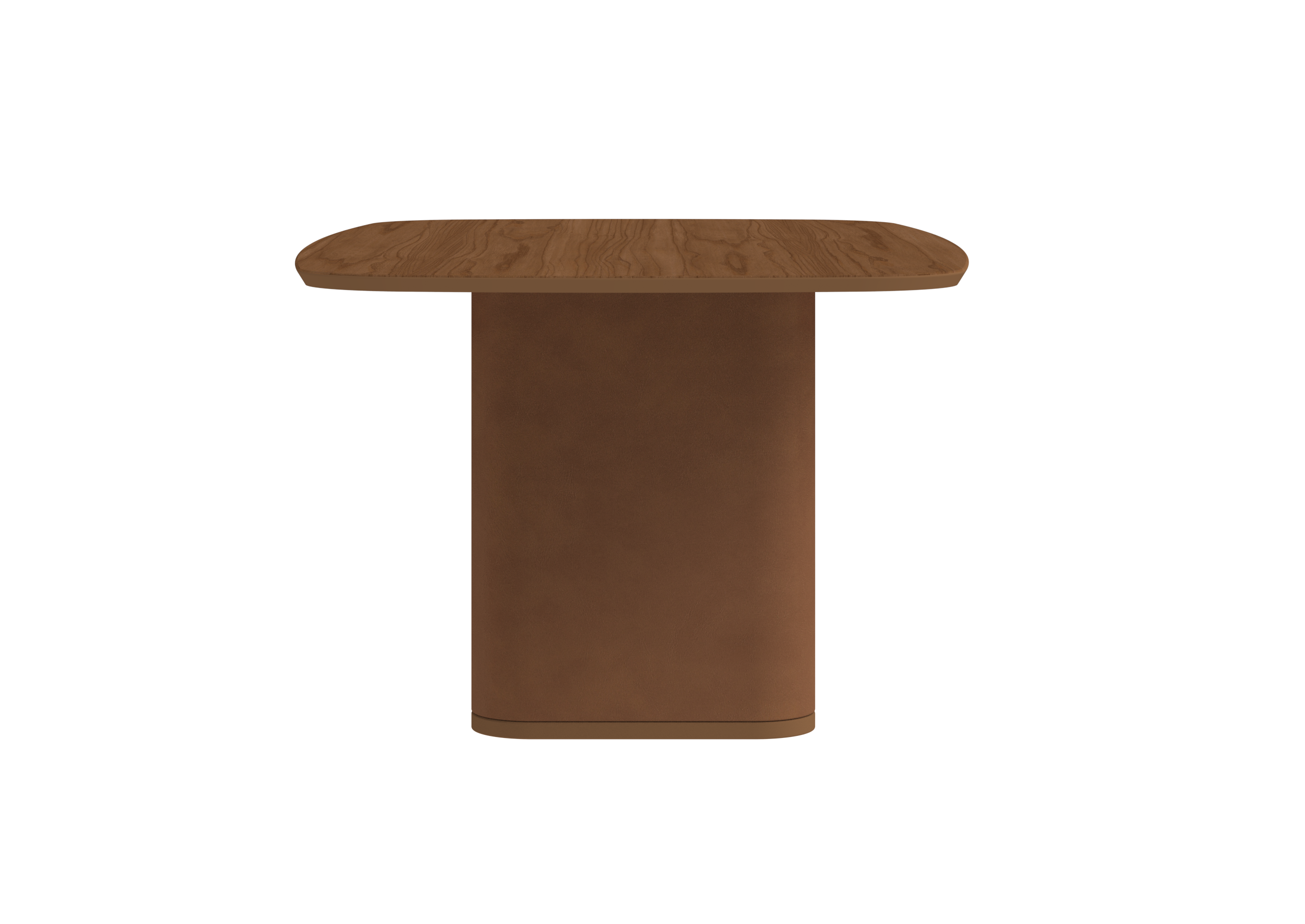 Mesa Retangular Lintz Província 184x110cm Caramelo Tampo Canella