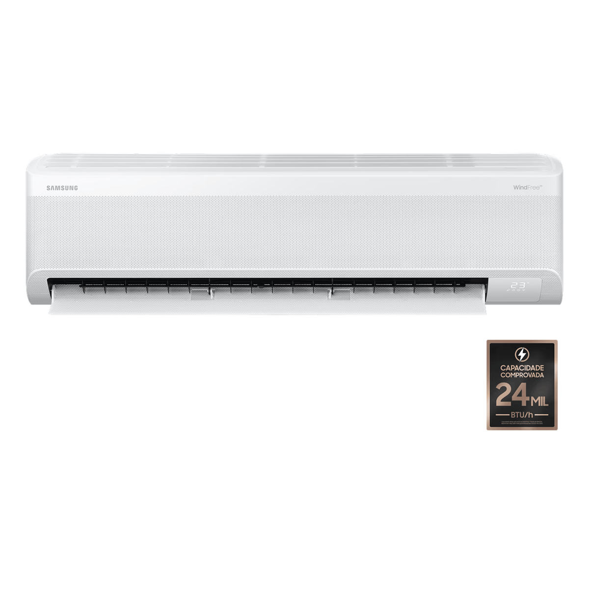 Ar-Condicionado Split Inverter Samsung 24000 BTUs WindFree AI Wi-fi Frio Branco 220V