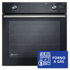 Forno de Embutir a Gás Electrolux 80L OE8GL Efficient PerfectCook e Grill Preto 220V