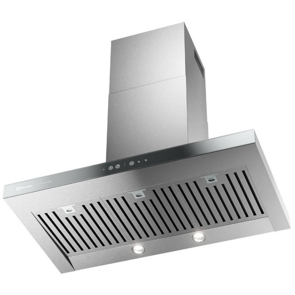 Kit Electrolux Home Pro Forno Elétrico Embutir 80L +Cooktop 5 Bocas +Coifa de Parede 90cm Espelhado 220V