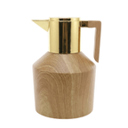 Garrafa Térmica Full-Fit 1L Estilo Madeira Clara