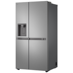 Refrigerador LG 638L Side By Side Inverter com Água e Gelo na Porta Inox Look Bivolt