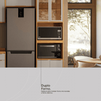 Paneleiro Torre Quente Plena Demóbile 100% MDF 70cm 4 Portas Cinamomo e Nude