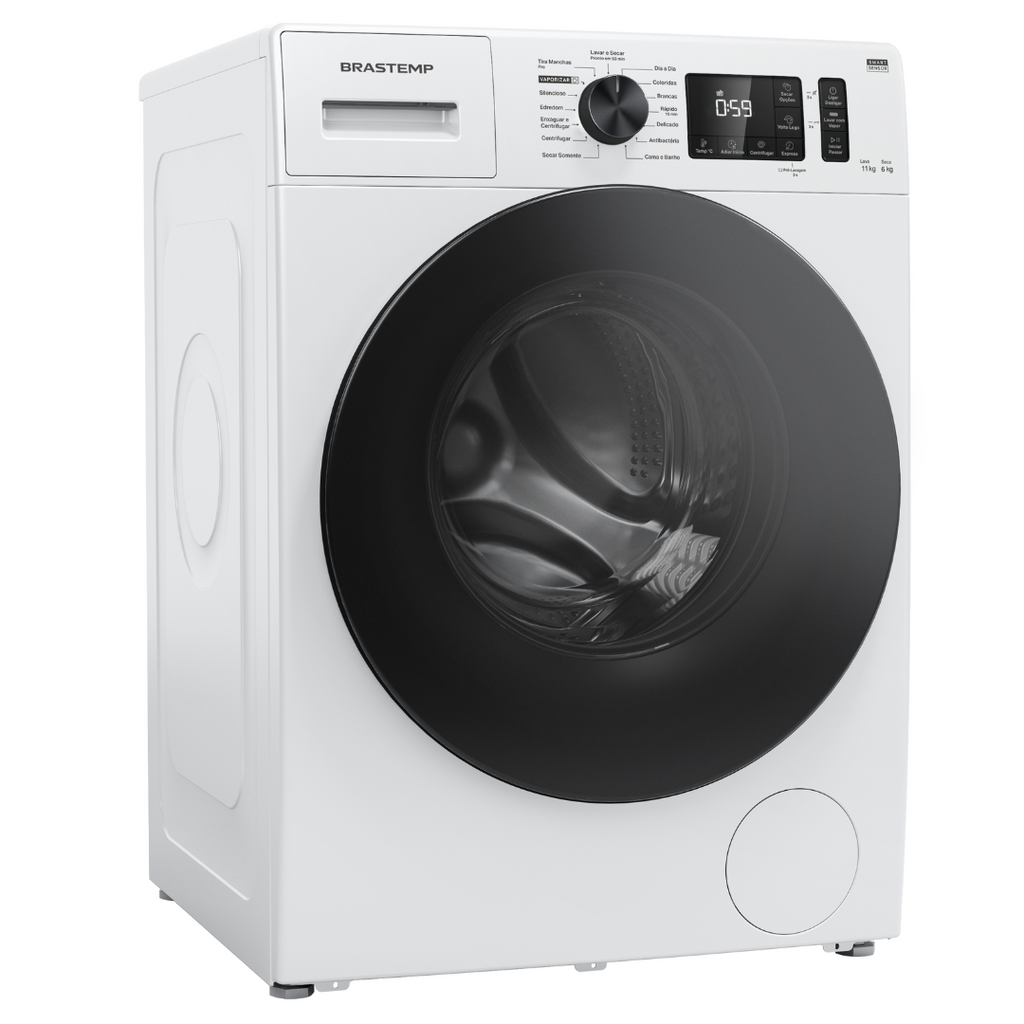Lava e Seca Brastemp 11kg Smart Sensor BNO11AB Inverter Branco 220V