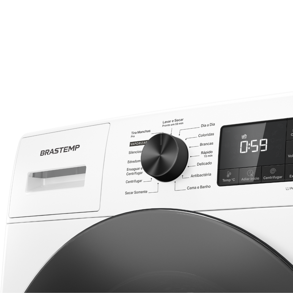 Lava e Seca Brastemp 11kg Smart Sensor BNO11AB Inverter Branco 220V