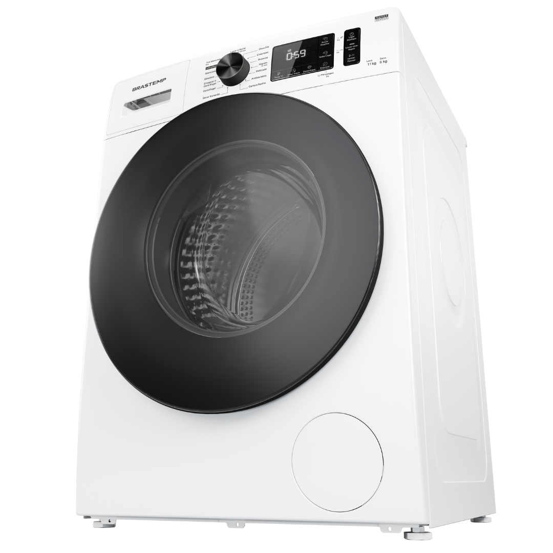 Lava e Seca Brastemp 11kg Smart Sensor BNO11AB Inverter Branco 220V