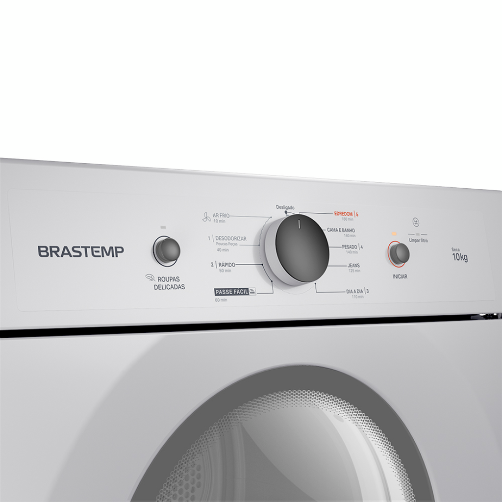 Conjunto Brastemp Lavadora de Roupas 11kg BNF11 +  Secadora Piso 10kg BSR10 220V