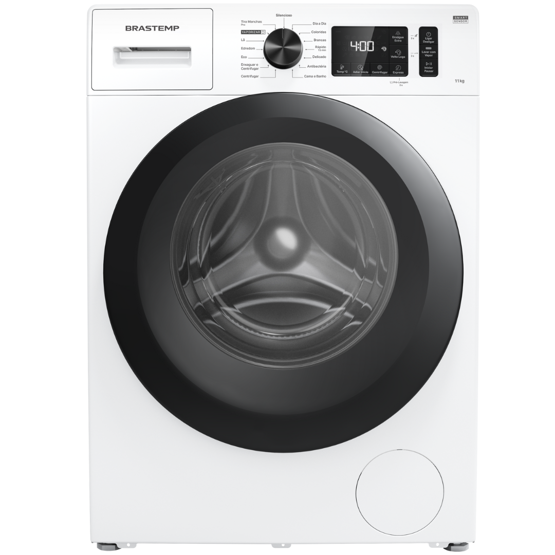 Conjunto Brastemp Lavadora de Roupas 11kg BNF11 +  Secadora Piso 10kg BSR10 220V