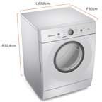 Conjunto Brastemp Lavadora de Roupas 11kg BNF11 +  Secadora Piso 10kg BSR10 220V