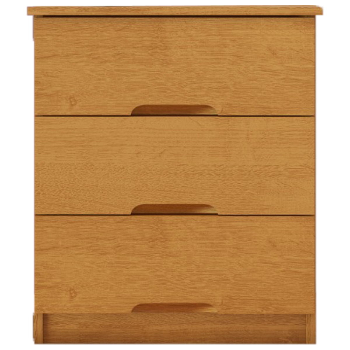 Mesa de Cabeceira Londres Europa 3 Gavetas Peroba