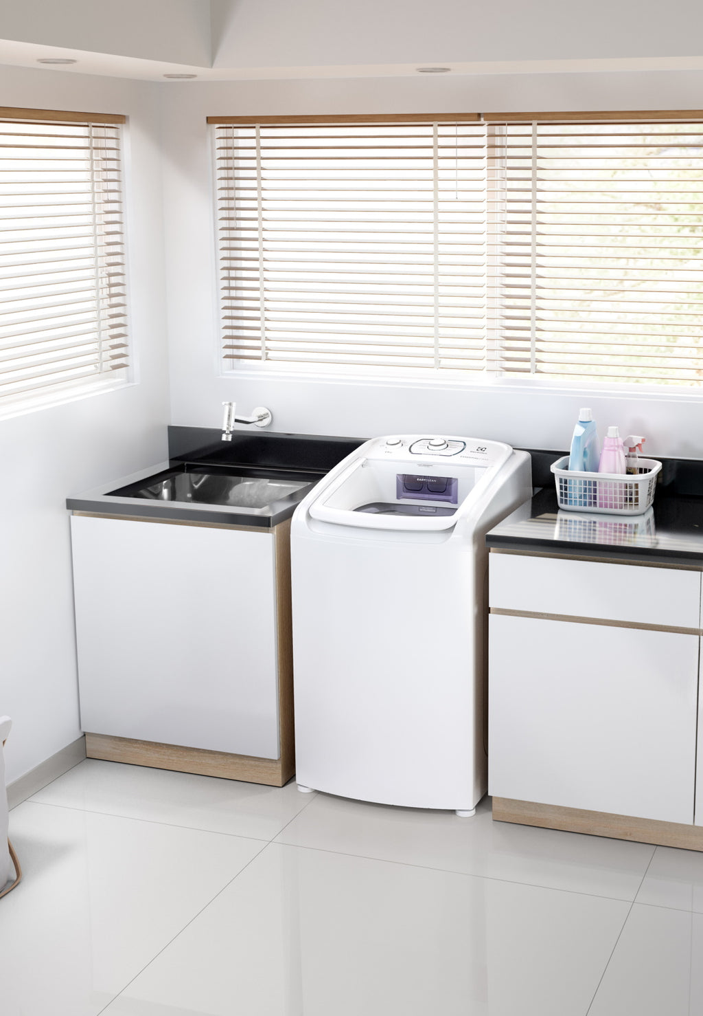 Lavadora de Roupas Electrolux 11Kg LES11 Essencial Care Branco 220V