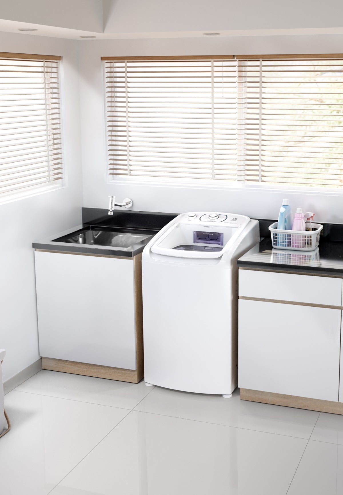 Lavadora de Roupas Electrolux 11Kg LES11 Essencial Care Branco 220V