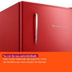 Frigobar Brastemp Retrô 76L BRA08HV Vermelho 220V
