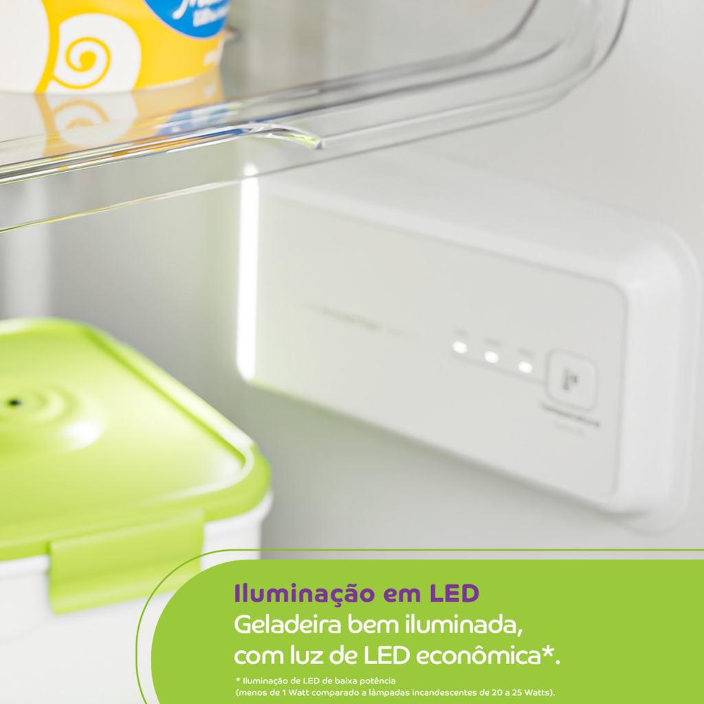 Refrigerador Consul 377L CRM44M Duplex Inverter Branco 220V