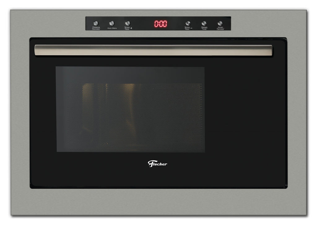 Micro-ondas de Embutir Fischer 25L Infinity Inox 220V
