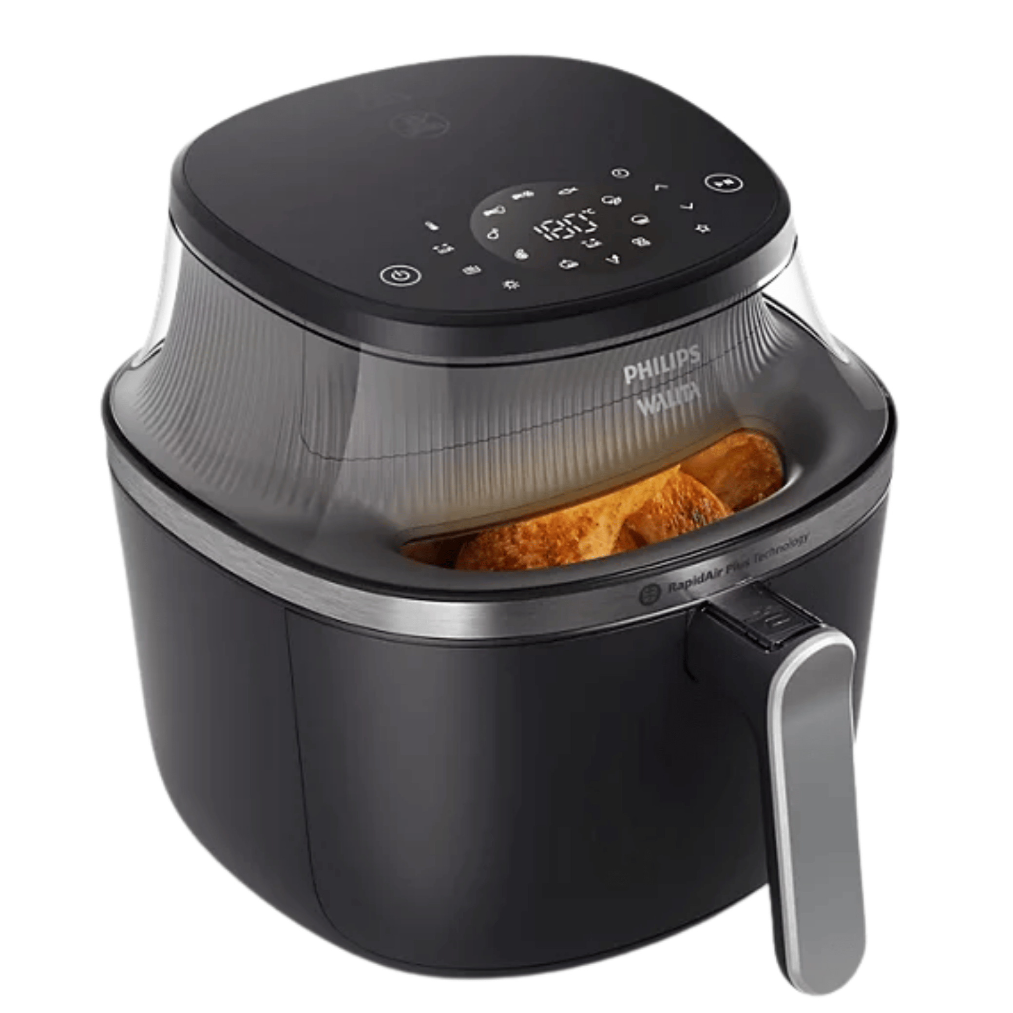 Fritadeira Elétrica Sem Óleo AirFryer 7,2L Philips Walita Série 3000 Preto 220V