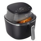 Fritadeira Elétrica Sem Óleo AirFryer 7,2L Philips Walita Série 3000 Preto 220V