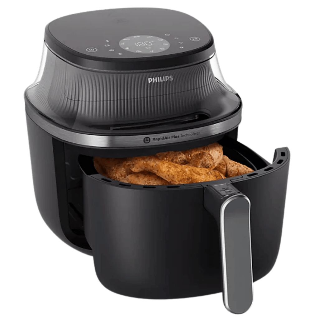 Fritadeira Elétrica Sem Óleo AirFryer 7,2L Philips Walita Série 3000 Preto 220V