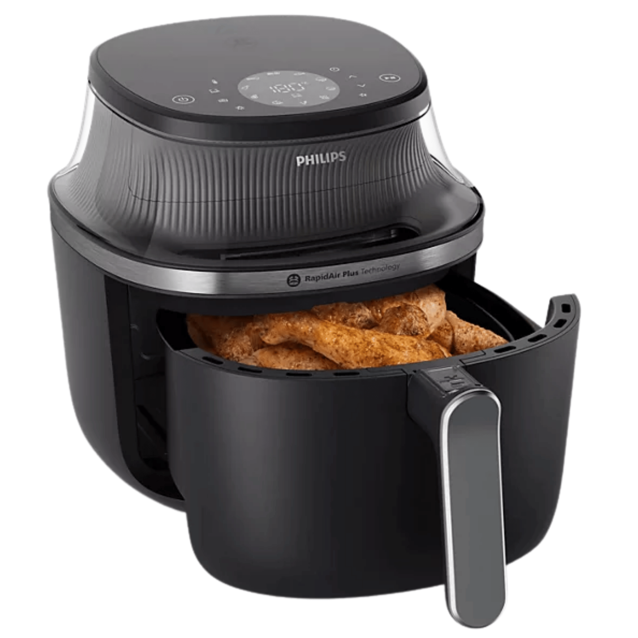 Fritadeira Elétrica Sem Óleo AirFryer 7,2L Philips Walita Série 3000 Preto 220V