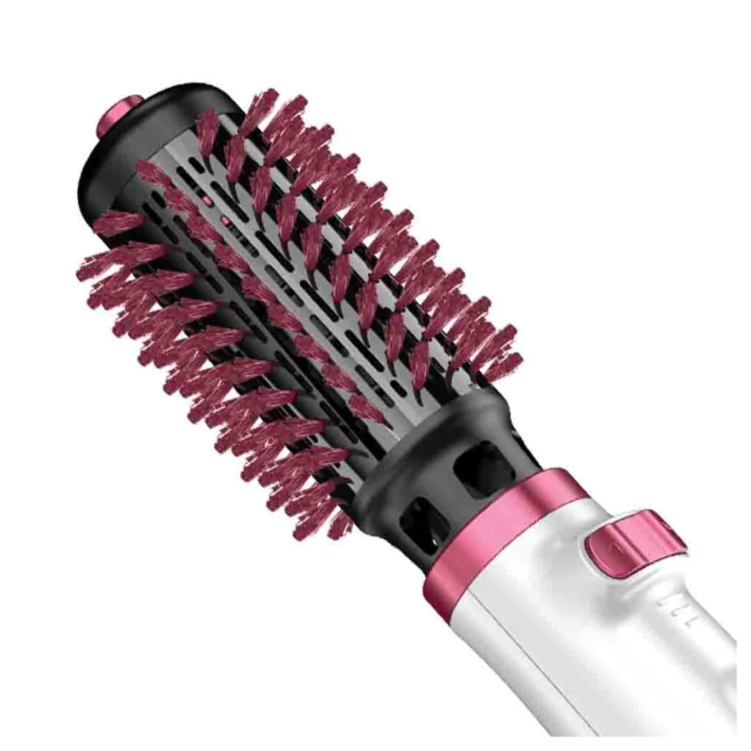 Escova Rotativa Gama Modeladora New Turbo Plus Branco e Rosa 220V