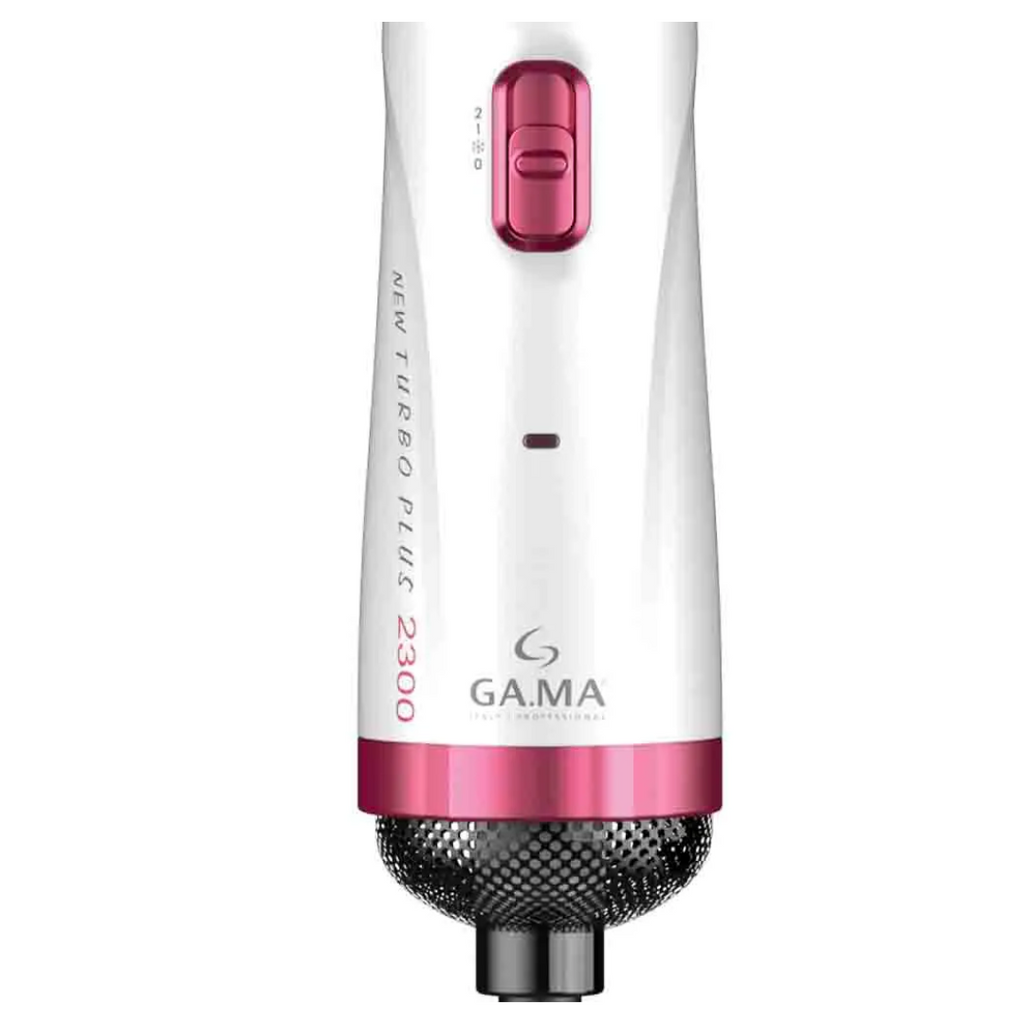 Escova Rotativa Gama Modeladora New Turbo Plus Branco e Rosa 220V