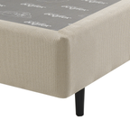 Base Para Colchão Excellence Solteiro Queen Ecoflex 96x203x25cm Bege