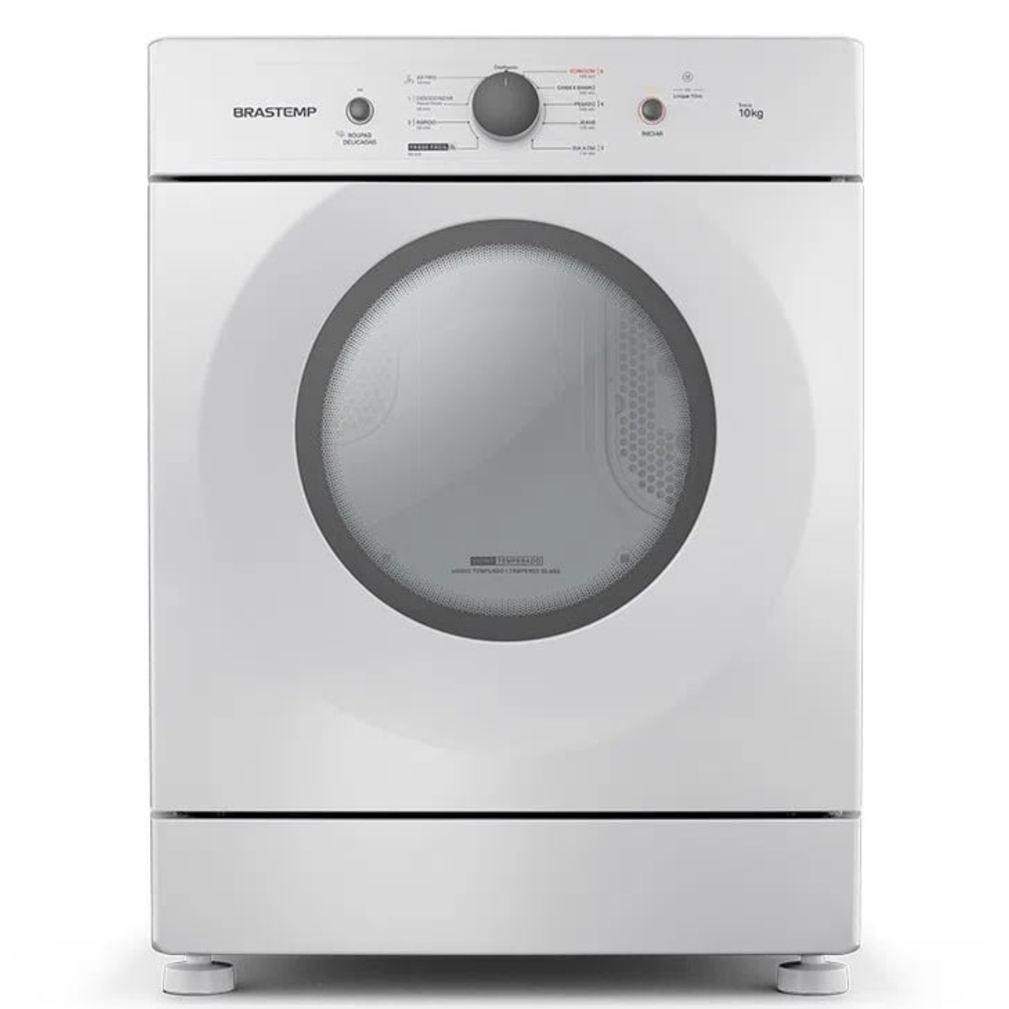 Conjunto Brastemp Lavadora de Roupas 18kg Advanced BWF18AB + Secadora Piso 10kg BSR10BB 220V