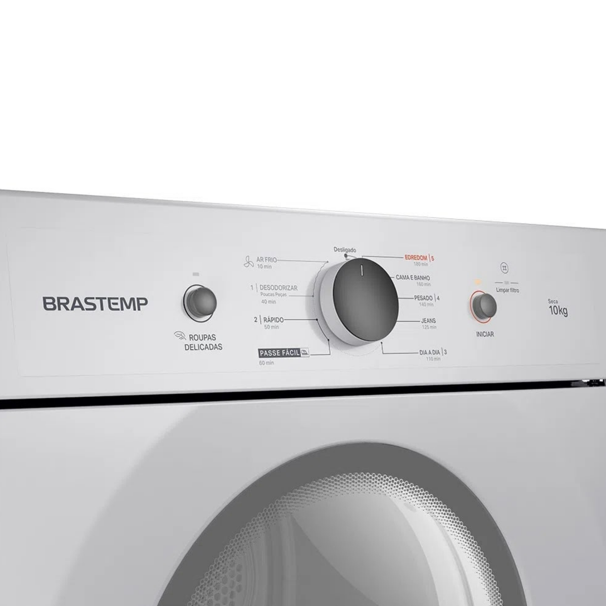 Conjunto Brastemp Lavadora de Roupas 18kg Advanced BWF18AB + Secadora Piso 10kg BSR10BB 220V