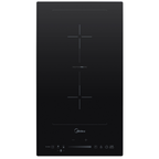 Cooktop Indução Midea 2 Bocas Free Zone Vitrocerâmica Preto 220V