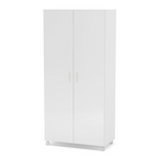 Armário Multiuso São Paulo Politorno Lavanderia 2 Portas 90cm Branco