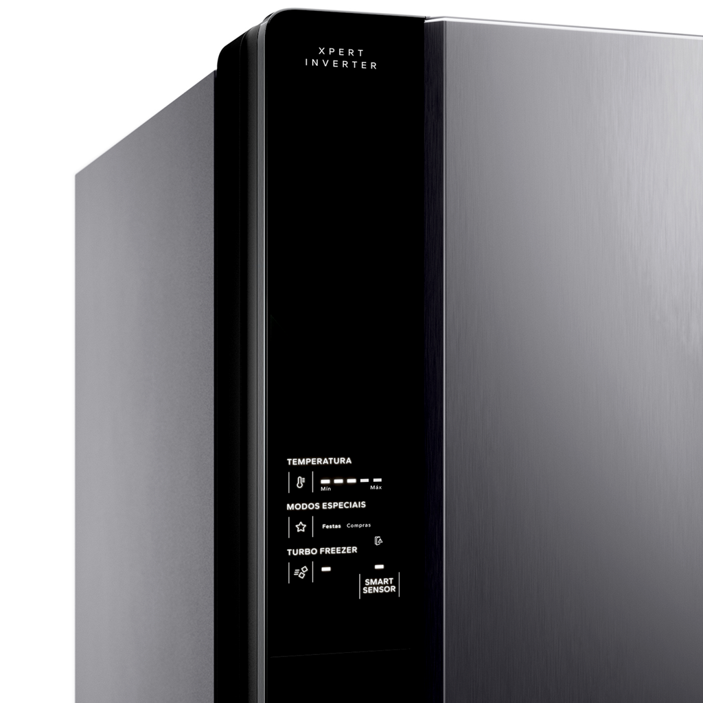 Refrigerador Brastemp 512L BRM62AK Duplex Inteligente B= Smart Cor Inox Bivolt