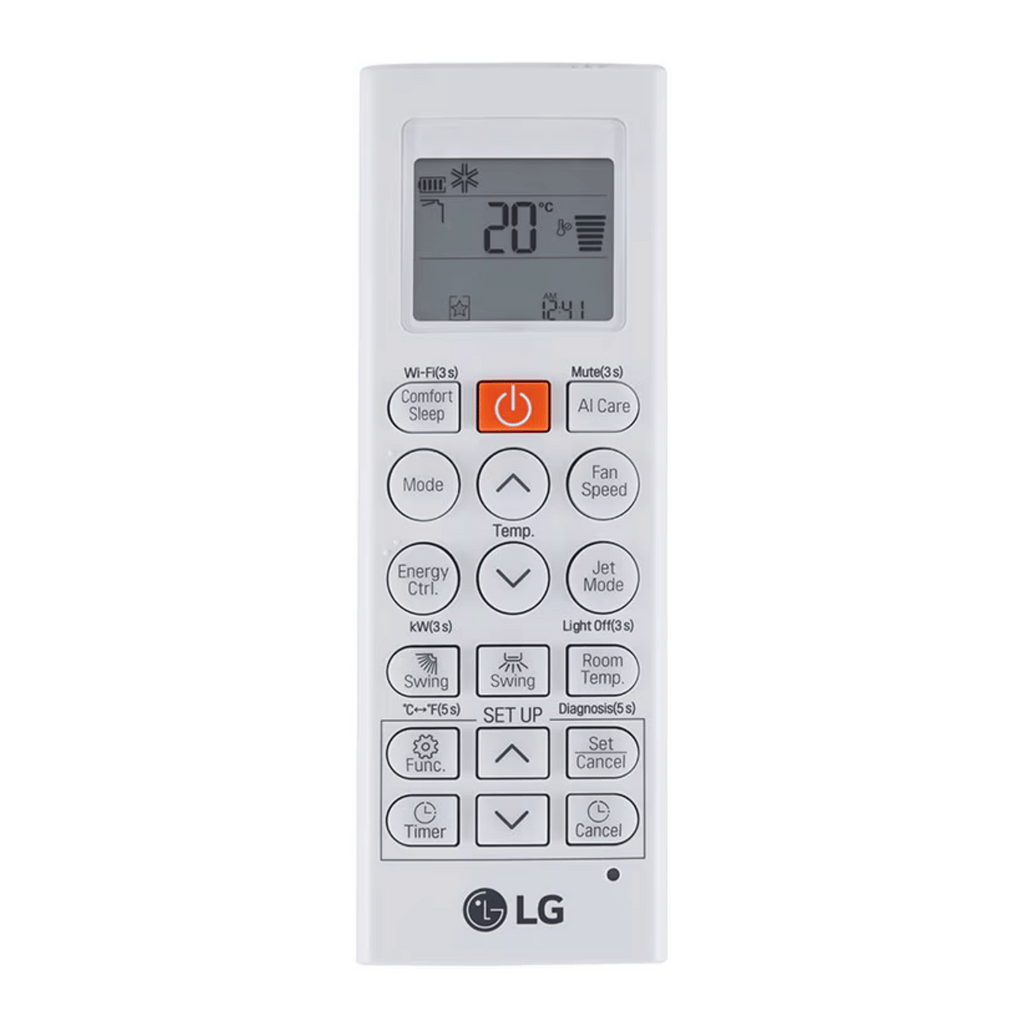 Ar-Condicionado Split LG Dual Inverter Voice 9000 BTUs Frio Branco 220V
