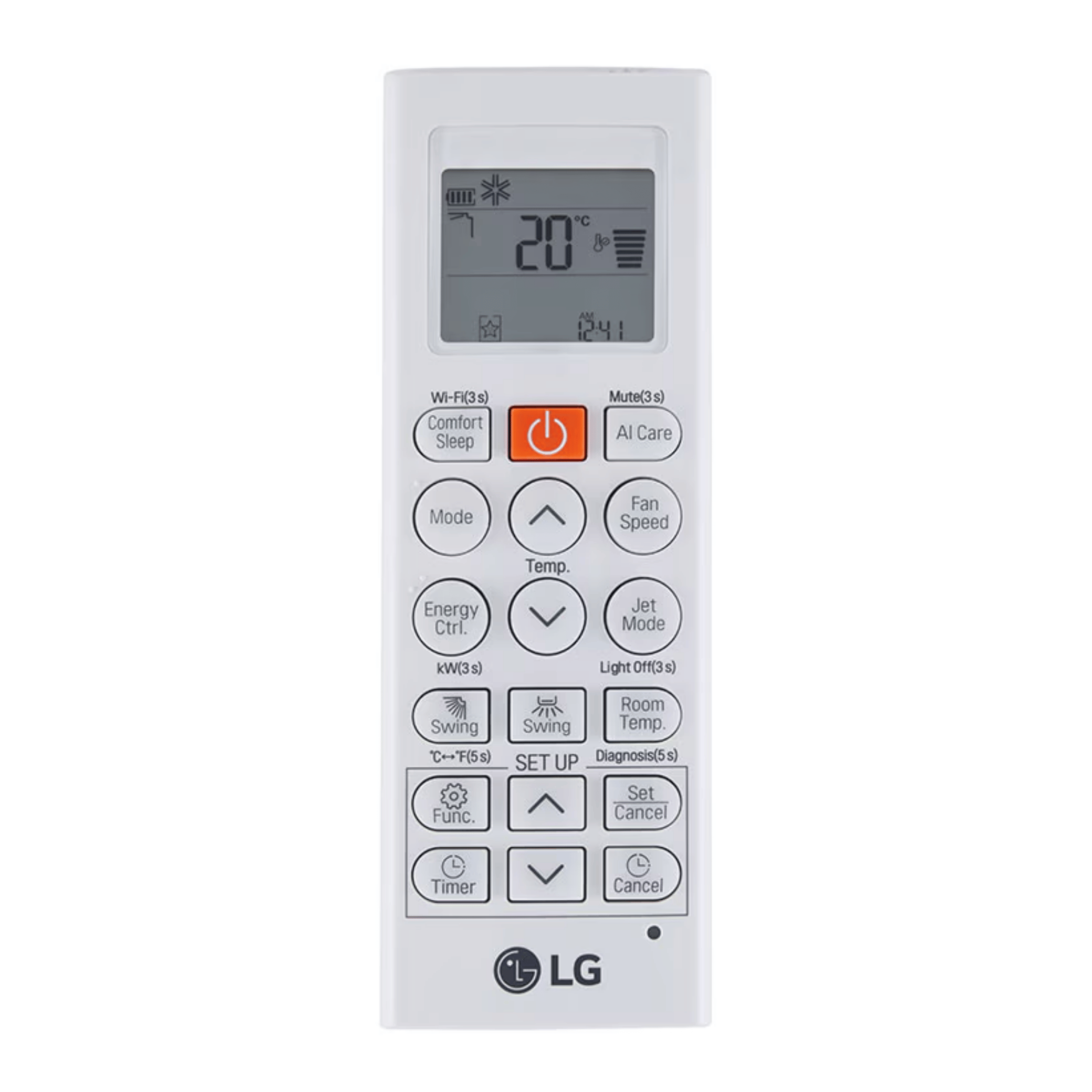 Ar-Condicionado Split LG Dual Inverter Voice 9000 BTUs Frio Branco 220V