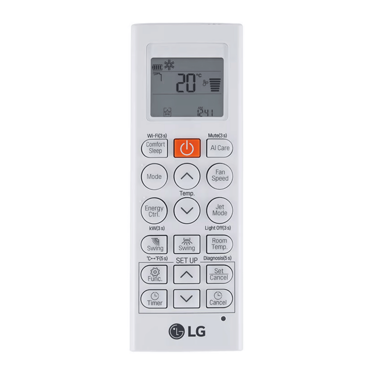 Ar-Condicionado Split LG Dual Inverter Voice 9000 BTUs Frio Branco 220V