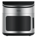 Fritadeira Elétrica Sem Óleo AirFryer 12L Midea Oven Digital Inox 220V