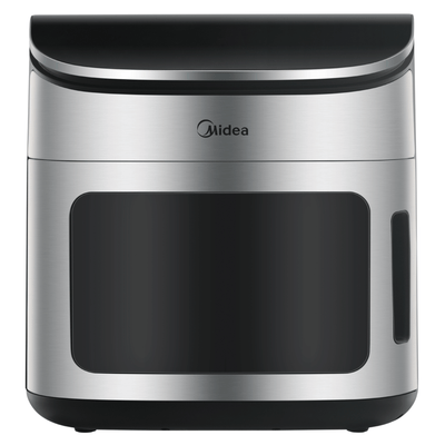 Fritadeira Elétrica Sem Óleo AirFryer 12L Midea Oven Digital Inox 220V