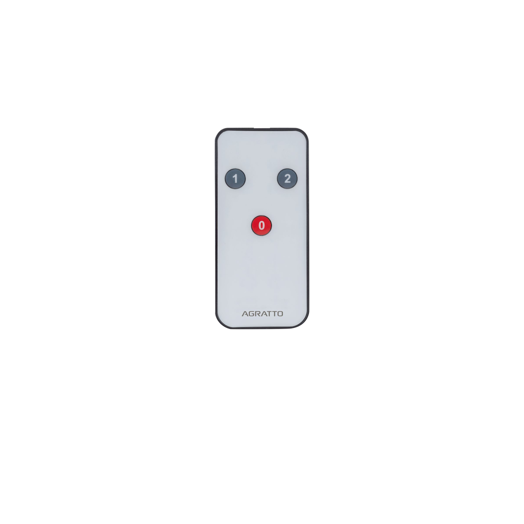 Cortina de Ar Agratto 120cm CAR12 02 com Controle Branco 220V