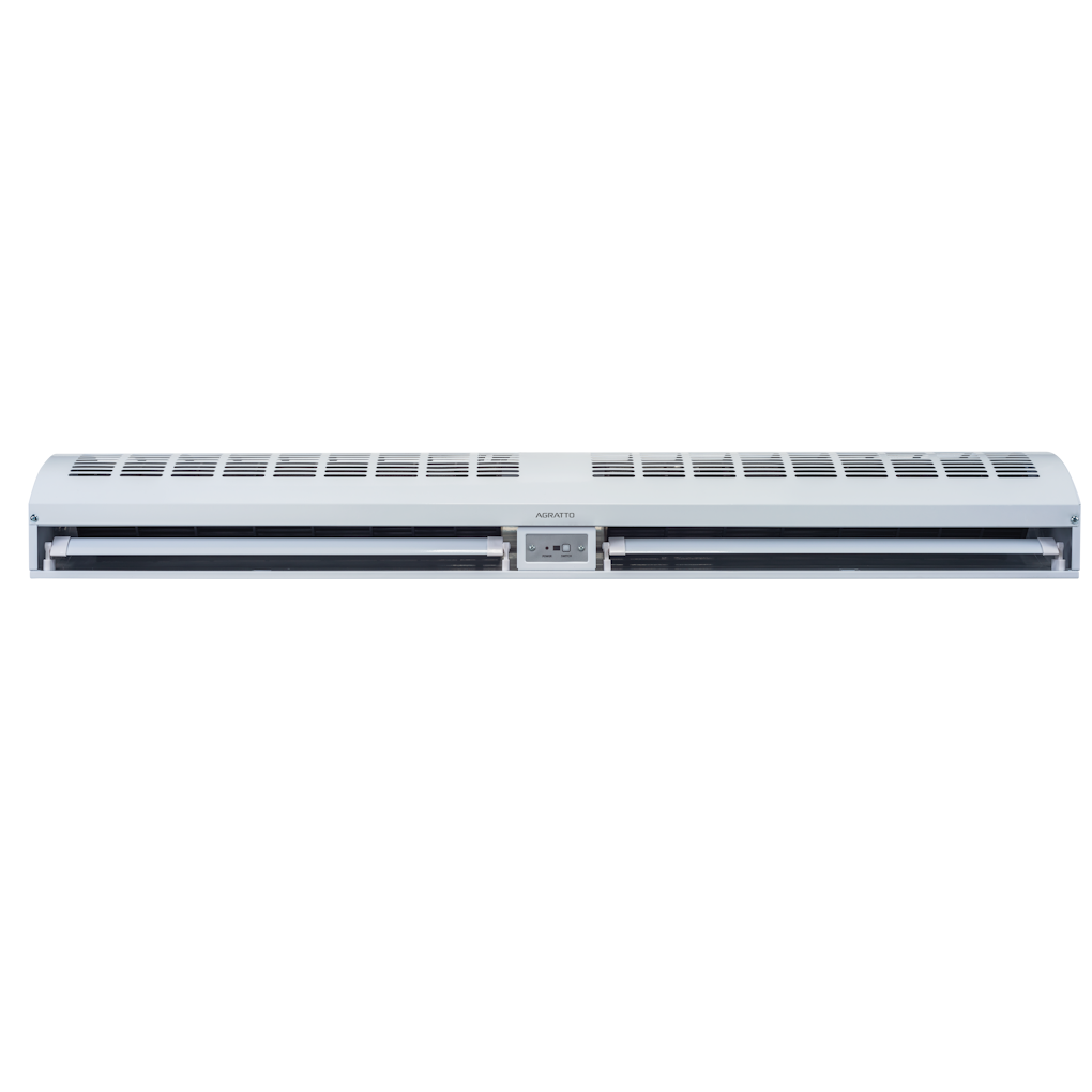 Cortina de Ar Agratto 120cm CAR12 02 com Controle Branco 220V