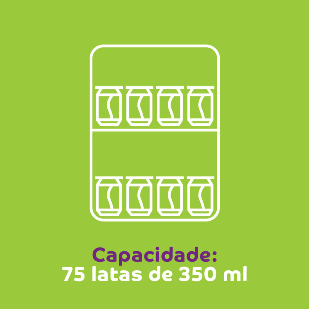 Cervejeira Consul 82L CZD12AT Titanium 220V